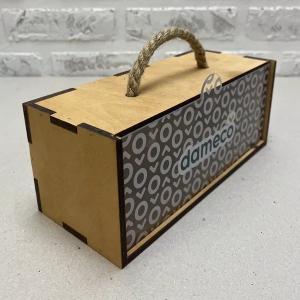 Декоративная коробка из фанеры 6 мм с резной крышкой