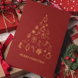 Персонализированные блокноты и ежедневники в праздничном стиле